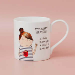Mugs: Rosie Made A Thing Stages Of Coffee Mug