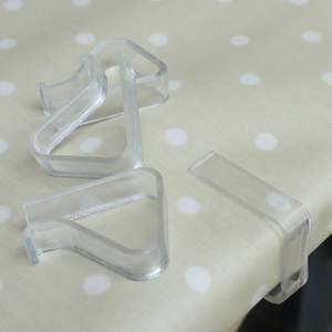 Clips: Plastic Table Cloth Clips - Pack of 4