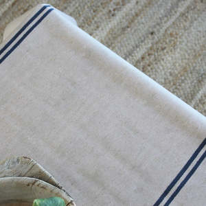 All Oilcloth: Grainsack - Indigo