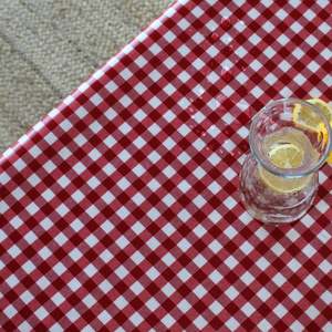 Gingham Red