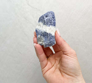 Raw Boxed Crystals: Sodalite | Intuition