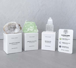 Capricorn Zodiac Crystal Set