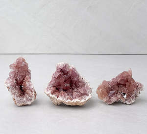 Rare Pink Amethyst Geodes | Healing