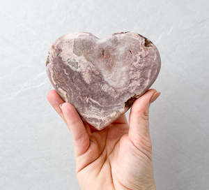 Pink Amethyst Heart | Love