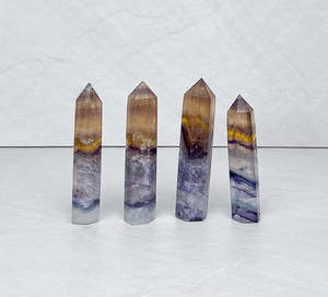 Rainbow Fluorite Towers | Intuition