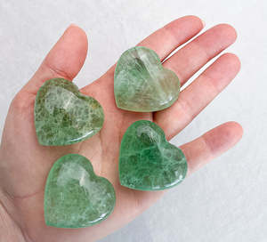 Fluorite Mini Heart | Intuition