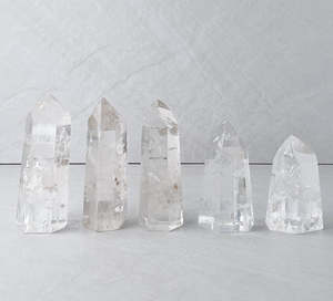 Crystals: Clear Quartz Towers | Focus