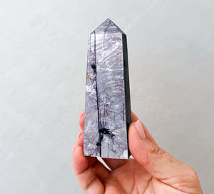 Lepidolite Flash Towers | Transition