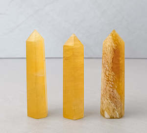 Yellow Fluorite Towers | Creativity