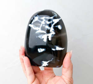 Orca Agate Freeforms | Communication