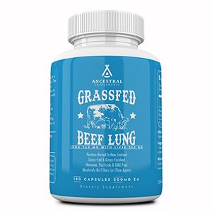 Frontpage: Grass fed beef lung (w/liver) by Ancestral Supplements