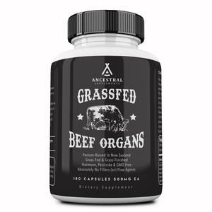 Whole Body Health: Grass fed beef organs by Ancestral Supplements