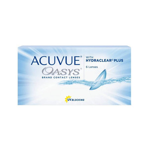 Products: Acuvue Oasys Fortnightly 6 Pack Optique Eyecare