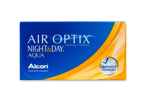 Products: Air Optix Night & Day Aqua 6 Pack Optique Eyecare