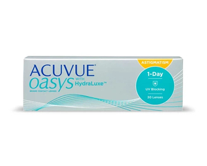 Products: Acuvue Oasys 1-Day For Astigmatism 30 Pack Optique Eyecare