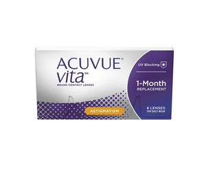 Products: Acuvue Vita For Astigmatism Monthly 6 Pack Optique Eyecare