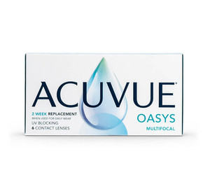 Products: Acuvue Oasys Multifocal Fortnightly 6 Pack Optique Eyecare