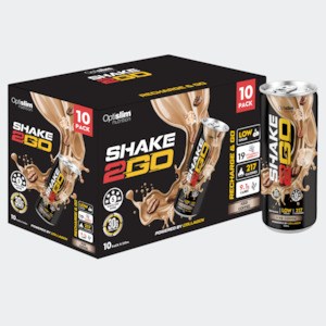 simple: SHAKE2GO Iced Coffee (10 x 350ml)