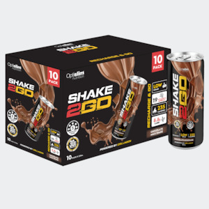 SHAKE2GO Chocolate Milkshake  (10 x 350ml)