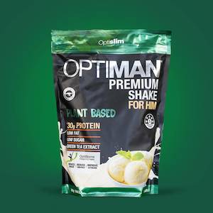 Optiman For Him Plant Based Vanilla Shake