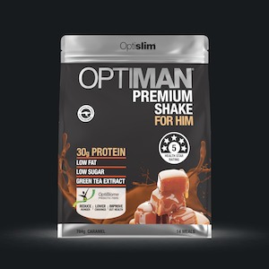 Lcd Low Calorie Diet: Optiman For Him Salted Caramel Premium Shake