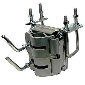 Products: Optitec Compact Double Clamp Bracket – 50 x 100mm to 50 x 130mm (OW-14)