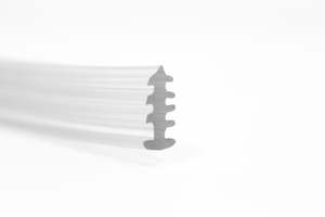 Glazing Wedge PVC 4mm (150m Roll) - Clear