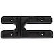 Plastic H Packer Black 6mm