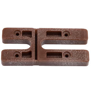 Plastic H Packer Brown 10mm