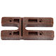 Plastic H Packer Brown 10mm
