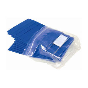 CRL Blue Square Foam Pads Adhesive Backing - 500 Pack