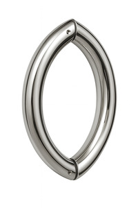 Clearance: Double C Handle 25mm, 150mm CTC - Polished Stainless