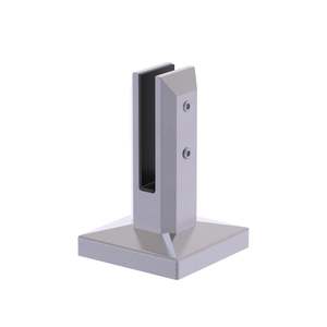 Square MiniPost Spigot - Satin Stainless
