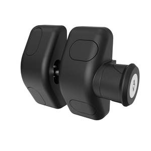 Gate Hardware: Pool Gate Magnetic Latch Only, Lockable - Black