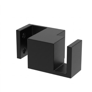 Clearance: Sliding Door Guide Right Hand - Black