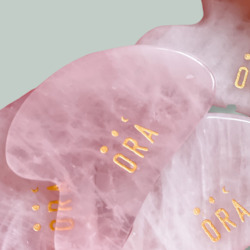 Self Love Collection: Gua Sha - ORA Rose quartz tool