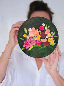 Paintings: Posy-Round II