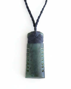 Pounamu Large Notched Toki