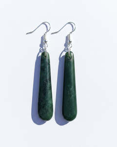 Pounamu Roimata Earrings