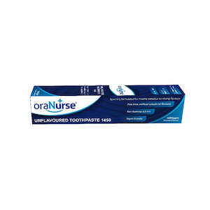 Toothpaste: oraNurse Unflavoured Toothpaste 1450ppm 50ml