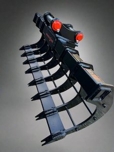 Digger Attachments: EXCAVATOR ROOT RAKES