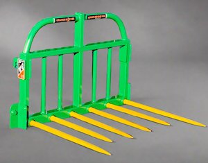 Bale Forks: BUCK RAKE - Lightweight, 6 Tyne