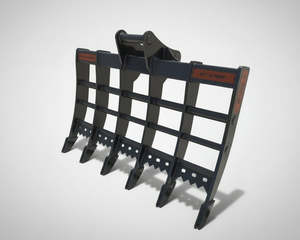 EXCAVATOR ROOT RAKE for 4-6 Tonne Machines