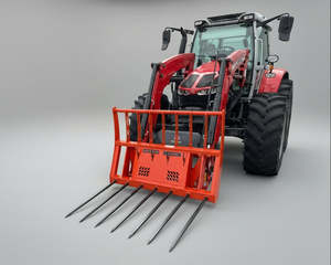 Skid Steer Attachments 1: CleanFeed 7 BALE FORK
