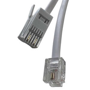 Phone Adsl Cables Adapters: Cable Phone BT to RJ11 (Wall to Router/Phone) 2M 5M 10M