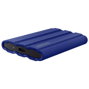 Samsung Portable SSD T7 Shield 1TB Rugged Backup Drive (Blue) USB-C & USB-A
