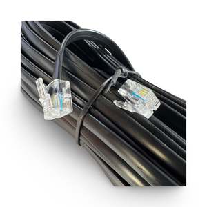 Cable Phone RJ12 to RJ12 10M (Male to Male) RJ11 Phone Fibre ADSL VDSL etc