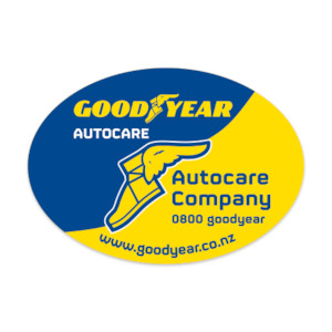 Goodyear - Vinyl Stickers 90x65mm Oval