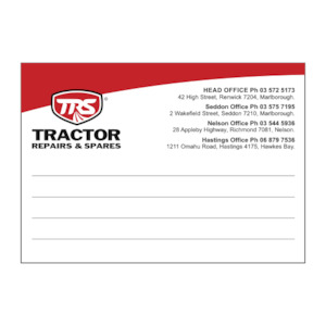 Tractor Repair Portal: TRS - Shipping Label 140x100mm