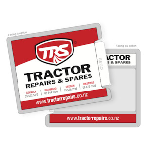 Tractor Repair Portal: TRS - Rego Holder
